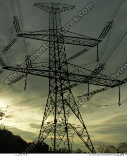 Photo Texture of Power Line