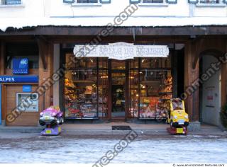 Photo Texture of Building Shop