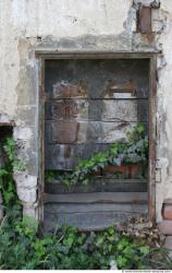 Old Damage House, damage walls, damage windows, bricks, cracked, burned roof, damage bricks, old ornaments, brown, fuse boxes, lock door