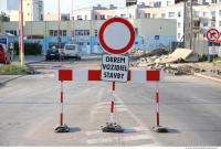 Photo Texture of Prohibition Traffic Sign