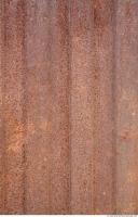 Photo Texture of Metal Corrugated Plates Rusted