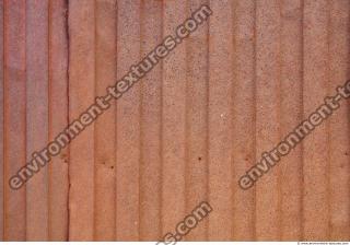 Photo Texture of Metal Corrugated Plates Rusted