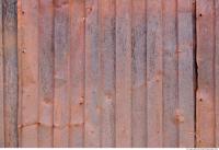 Photo Texture of Metal Corrugated Plates Rusted