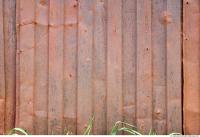 Photo Texture of Metal Corrugated Plates Rusted