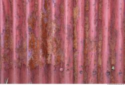 Rusted Corrugated Plates Metal