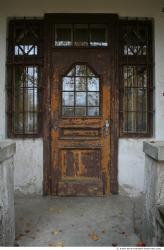 Single Old Wooden Doors