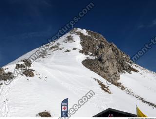 Photo Textures of Background Snowy Mountains