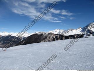 Photo Textures of Background Snowy Mountains