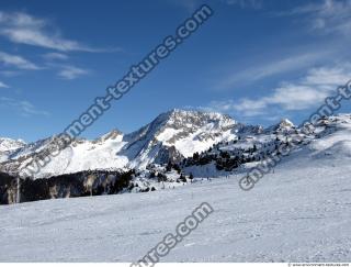 Photo Textures of Background Snowy Mountains