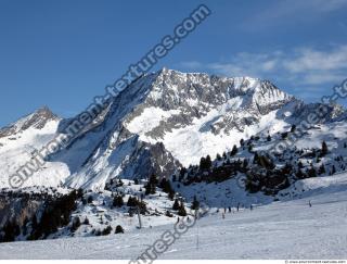 Photo Textures of Background Snowy Mountains