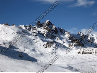 Photo Textures of Background Snowy Mountains