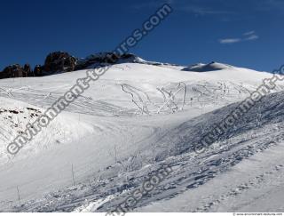 Photo Texture of Background Snowy Mountains