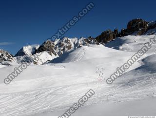 Photo Texture of Background Snowy Mountains