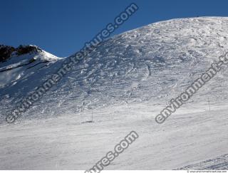 Photo Texture of Background Snowy Mountains