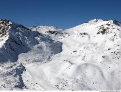 Photo Textures of Background Snowy Mountains