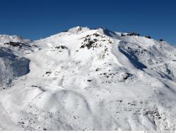 Photo Textures of Background Snowy Mountains