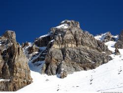 Photo Textures of Background Snowy Mountains