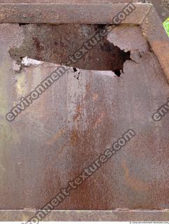 Photo Texture of Metal Plain Rusted 