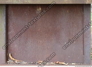 Photo Texture of Metal Plain Rusted