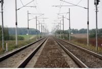 Photo Texture of Background Railways