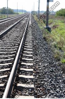 Photo Texture of Background Railways