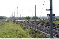 Photo Texture of Background Railways