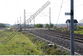 Photo Texture of Background Railways