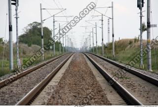 Photo Texture of Background Railways