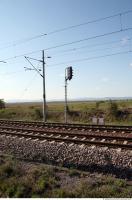 Photo Texture of Background Railways