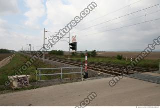 Photo Texture of Background Railways