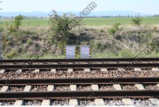 Photo Texture of Background Railways