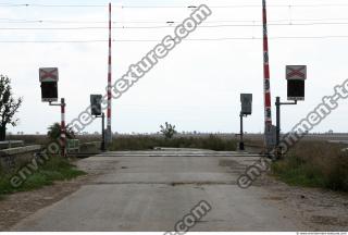 Photo Texture of Background Railways