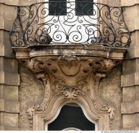 Photo Texture of Building Balcony