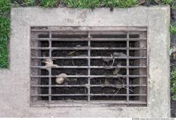 Ground Sewer Grate