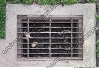 Ground Sewer Grate 0001