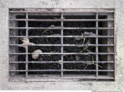 Ground Sewer Grate