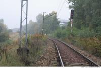 Photo Texture of Background Railways