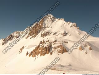 Photo Textures of Background Snowy Mountains