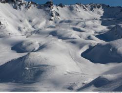 Photo Textures of Background Snowy Mountains