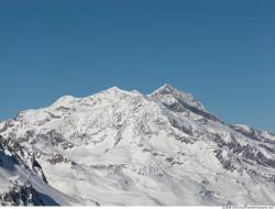 Photo Textures of Background Snowy Mountains