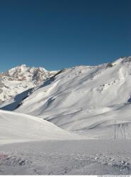 Photo Textures of Background Snowy Mountains