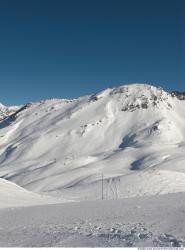 Photo Textures of Background Snowy Mountains