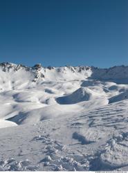 Photo Textures of Background Snowy Mountains