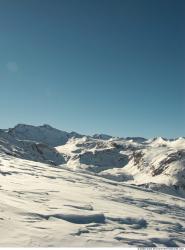 Photo Textures of Background Snowy Mountains