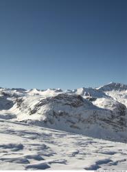 Photo Textures of Background Snowy Mountains