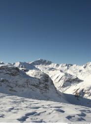 Photo Textures of Background Snowy Mountains