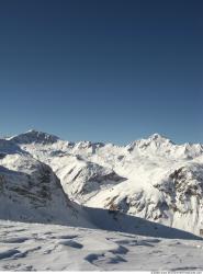 Photo Textures of Background Snowy Mountains