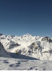 Photo Textures of Background Snowy Mountains