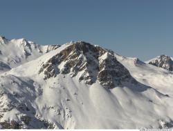 Photo Textures of Background Snowy Mountains