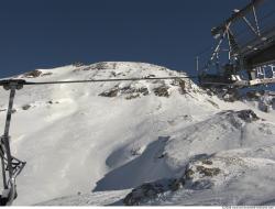 Photo Textures of Background Snowy Mountains